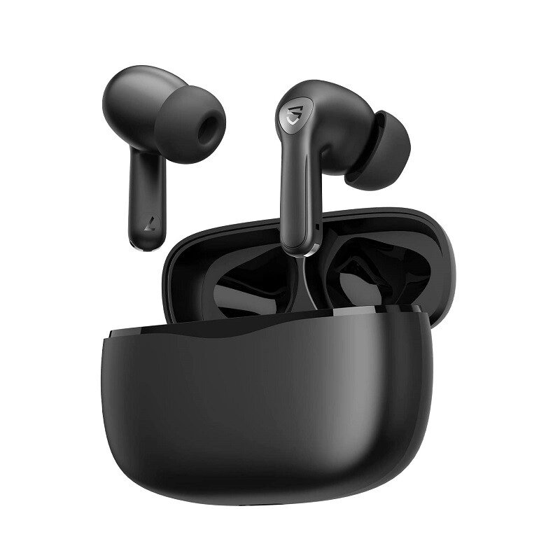 Бездротові Bluetooth навушники Soundpeats Air3 Pro (Чорний) від компанії Універсальний Інтернет-магазин POPULAR - фото 1