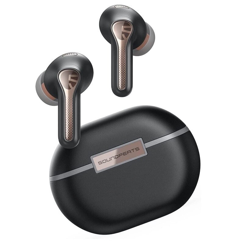 Бездротові Bluetooth навушники Soundpeats Capsule3 Pro (Чорний) від компанії Універсальний Інтернет-магазин POPULAR - фото 1
