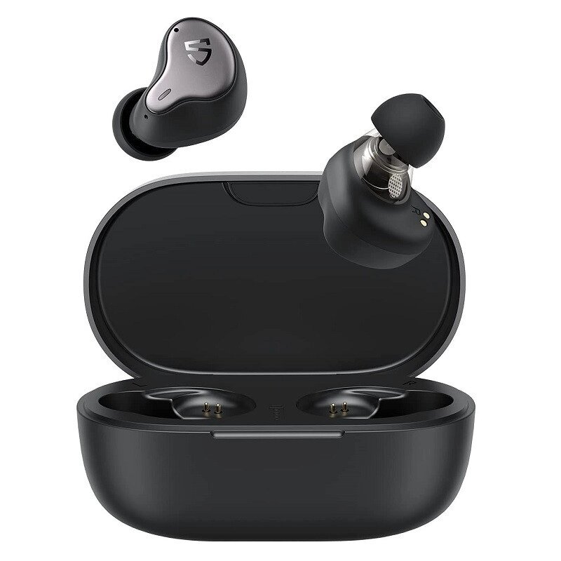 Бездротові Bluetooth навушники Soundpeats H1 (Чорний) від компанії Універсальний Інтернет-магазин POPULAR - фото 1