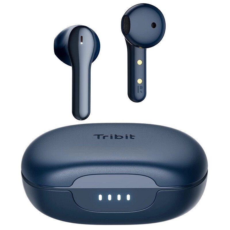 Бездротові Bluetooth навушники Tribit SolarBuds C2 BTH96R (Синій) від компанії Універсальний Інтернет-магазин POPULAR - фото 1