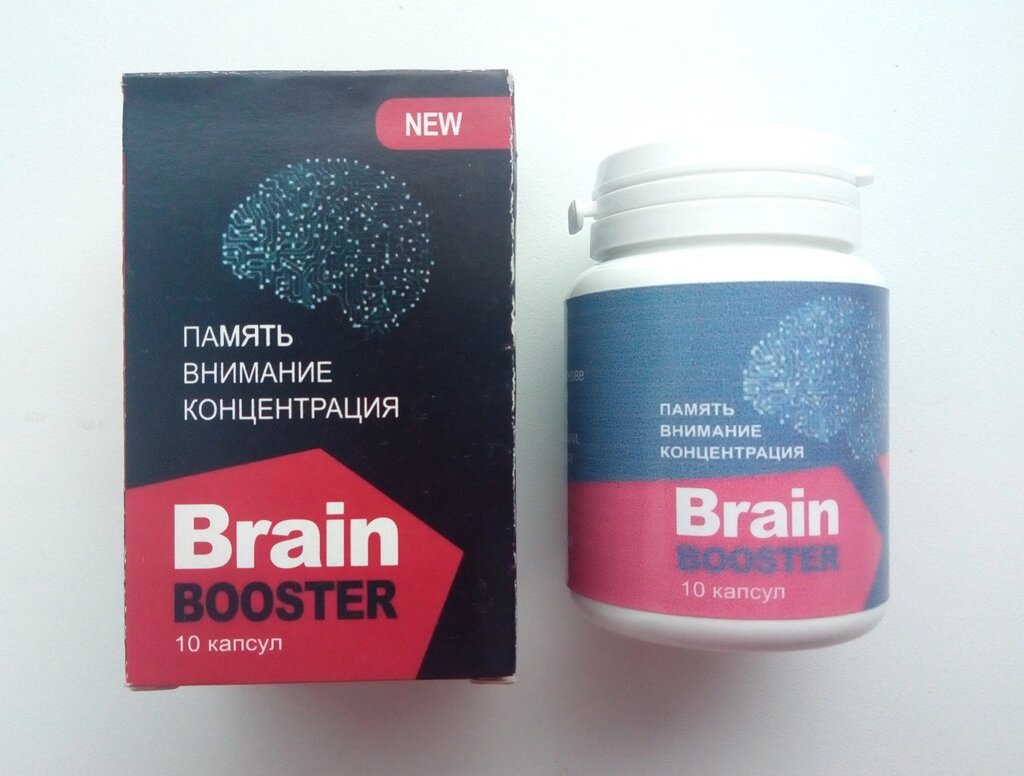 BrainBoosterX — таблетки для поліпшення пам'яті, уваги, концентрації (Брейнфобустер) від компанії Універсальний Інтернет-магазин POPULAR - фото 1