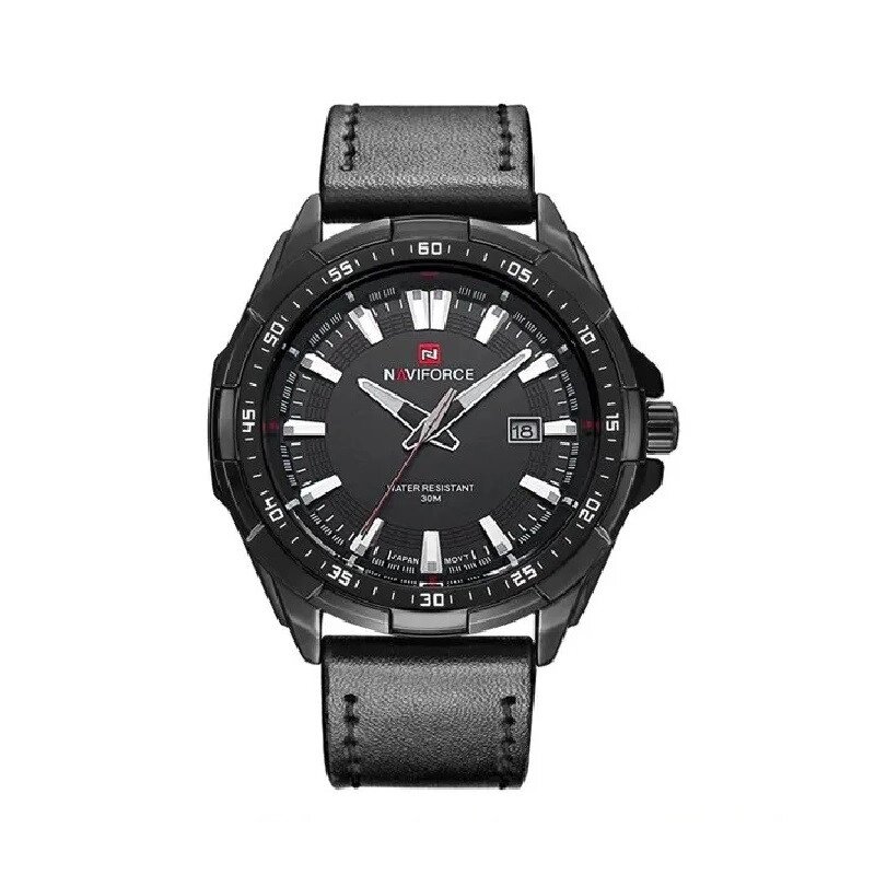 Чоловічий годинник Naviforce 9056 (Чорний) від компанії Універсальний Інтернет-магазин POPULAR - фото 1