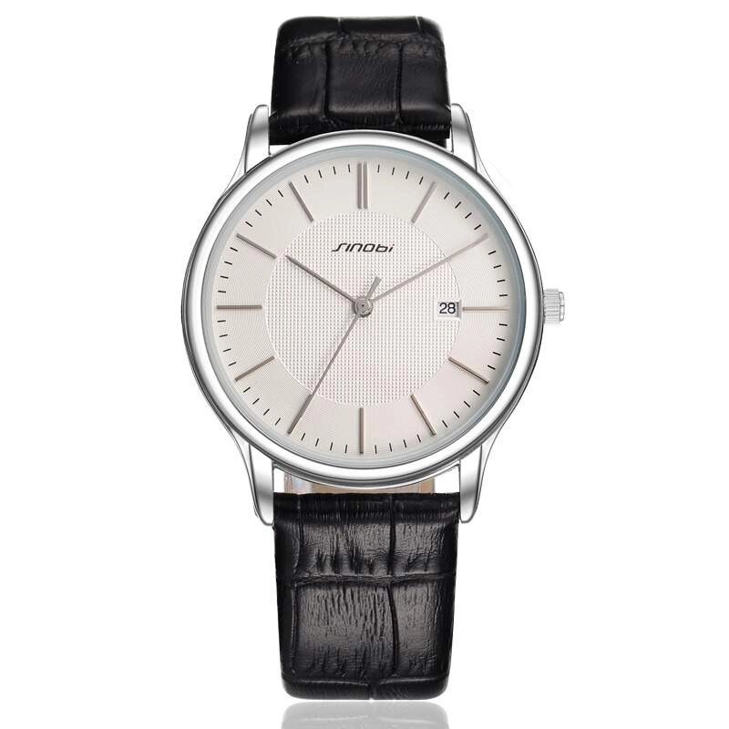 Чоловічий годинник Sinobi 9596 (11S9596G01) (Сріблястий) від компанії Універсальний Інтернет-магазин POPULAR - фото 1