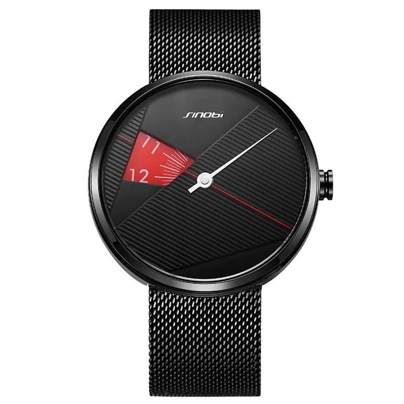 Чоловічий годинник Sinobi S9801G (11S9801G01) (Чорний) від компанії Універсальний Інтернет-магазин POPULAR - фото 1