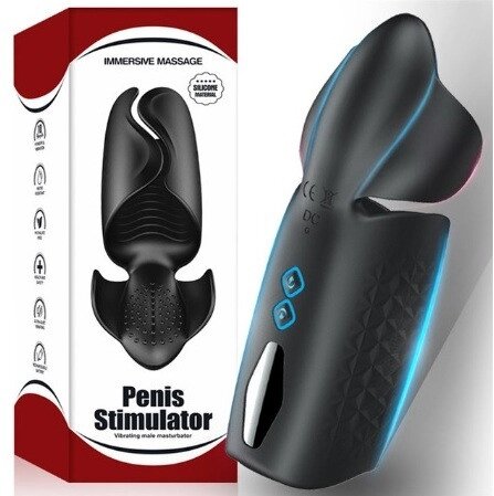 Чоловічий мастурбатор для оральної стимуляції пеніса 10 швидкостей (B2144) Man Nuo від компанії Універсальний Інтернет-магазин POPULAR - фото 1