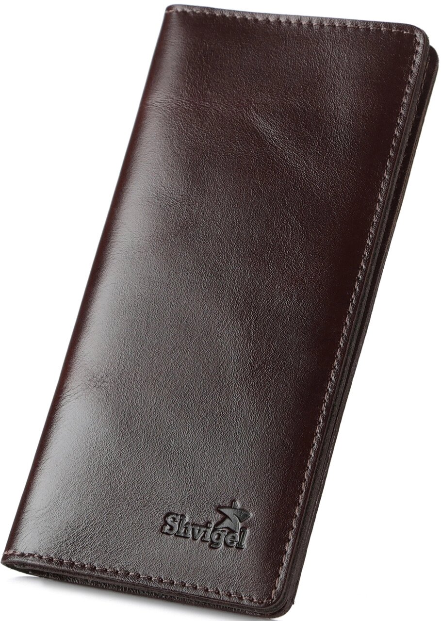 Добротний шкіряний гаманець із натуральної шкіри 16153 від компанії Універсальний Інтернет-магазин POPULAR - фото 1