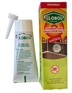 Ефективний засіб від тарганів та мурах Глобол паста 75 грам, Globol (Німеччина)