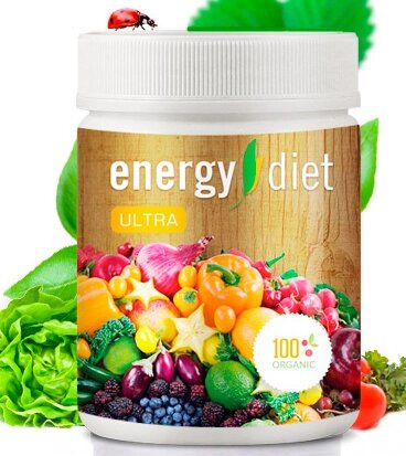 Energy Diet Ultra — Коктейль для схуднення (Енерджі Діет Ультра), 450 грамів від компанії Універсальний Інтернет-магазин POPULAR - фото 1