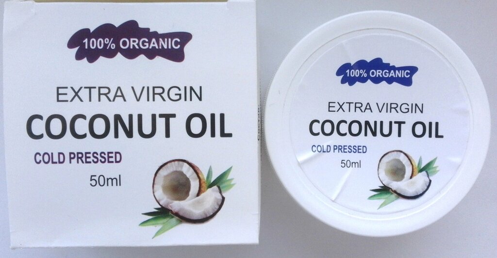 Extra Virgin Coconut Oil — Кокосова олія для омолодження шкіри обличчя й тіла від компанії Універсальний Інтернет-магазин POPULAR - фото 1