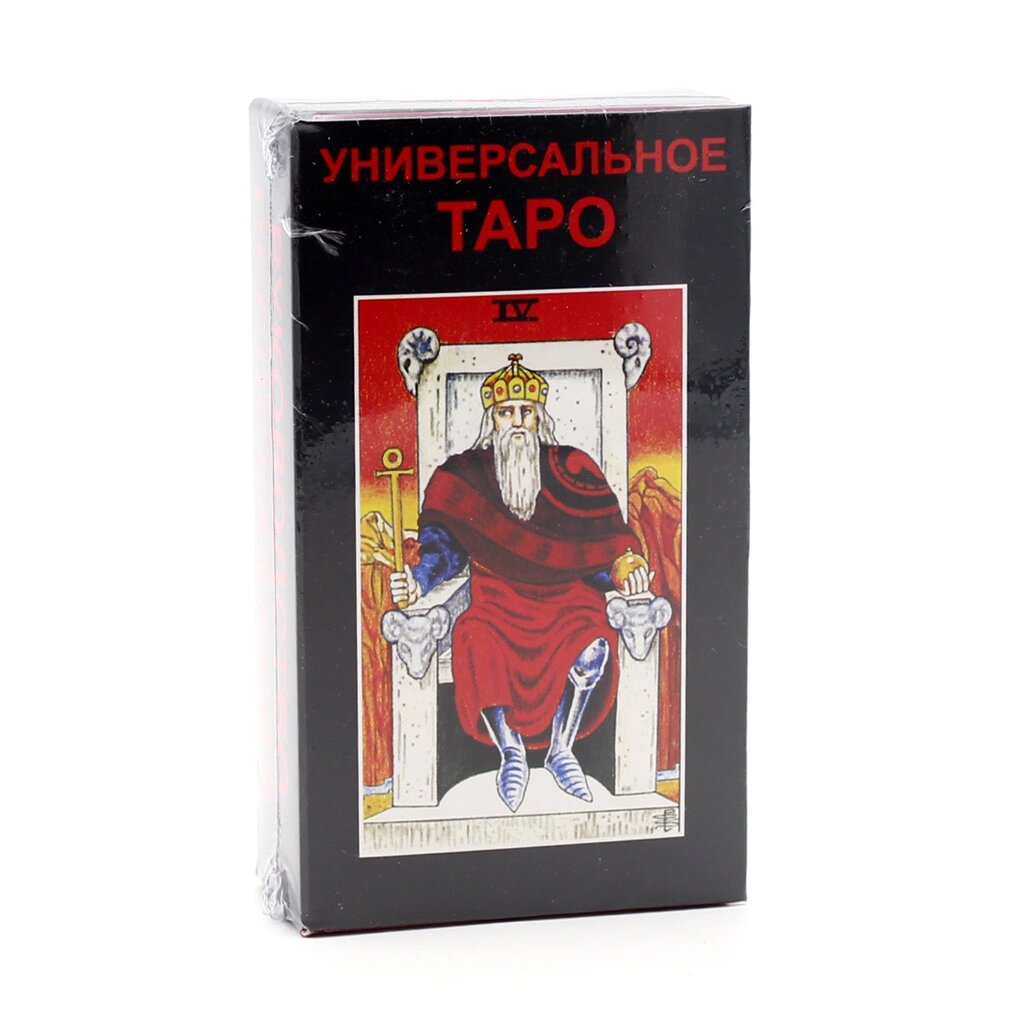 Гадальні карти Універсальне Таро з інструкцією, 78 карт 105*66 мм Tarot від компанії Універсальний Інтернет-магазин POPULAR - фото 1