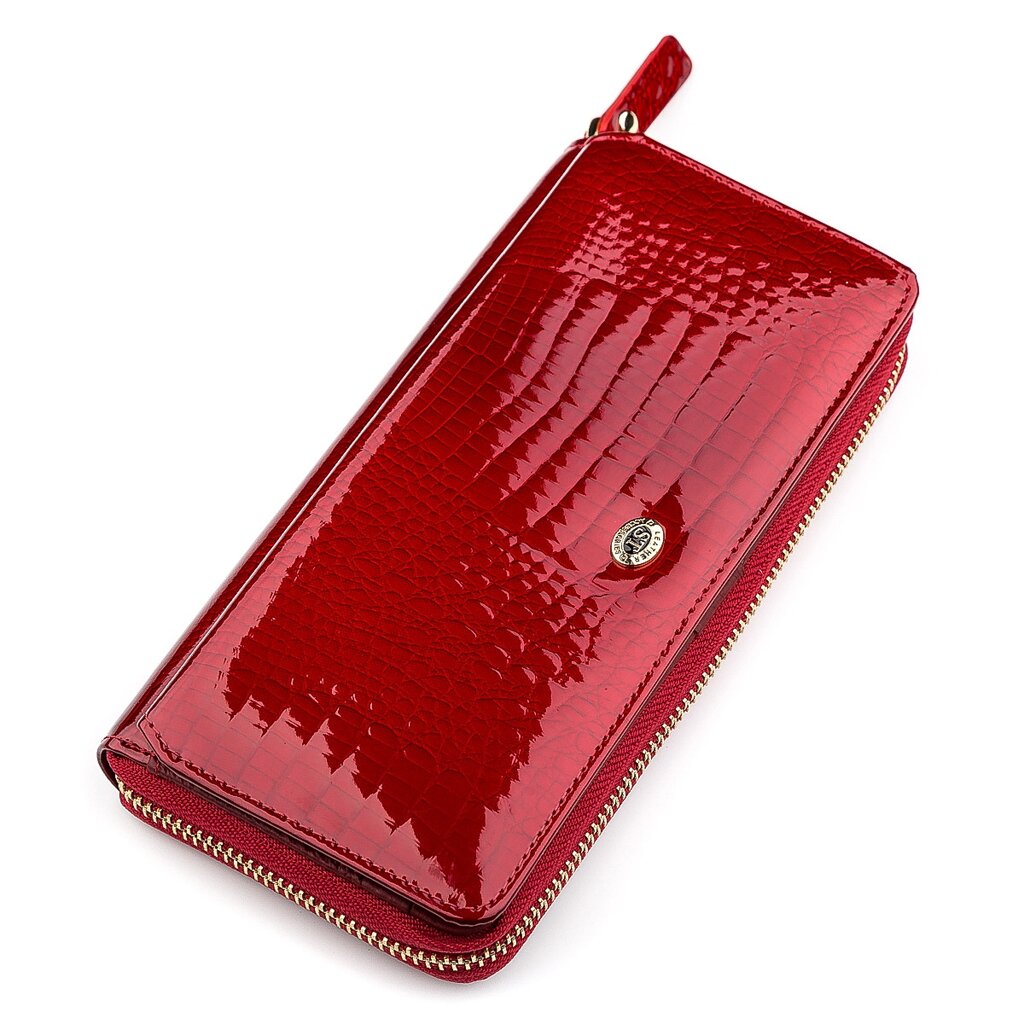 Гаманець жіночий ST Leather 18436 (S7001A) місткий Червоний від компанії Універсальний Інтернет-магазин POPULAR - фото 1