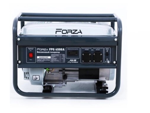 Генератор бензиновий Forza FPG4500AЕ 2.8/3.0 кВт з електростартером від компанії Універсальний Інтернет-магазин POPULAR - фото 1