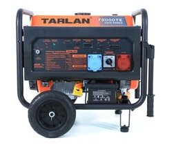 Генератор бензиновий Tarlan T8000TE 6.5/7.0 кВт, трифазний, з електрозапуском від компанії Універсальний Інтернет-магазин POPULAR - фото 1