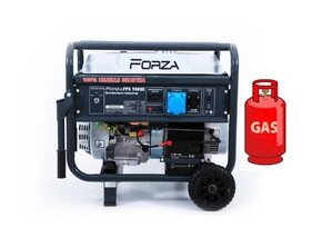 Генератор ГАЗ/бензиновий Forza FPG 9800Е 7.0/7.5 кВт з електрозапуском від компанії Універсальний Інтернет-магазин POPULAR - фото 1