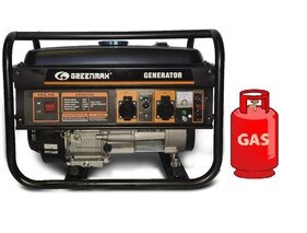 Генератор ГАЗ/бензиновий GREENMAX MB3600B 2.5/2.8 кВт з ручним запуском від компанії Універсальний Інтернет-магазин POPULAR - фото 1
