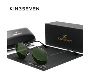 Класичні сонцезахисні окуляри Авіатори з поляризованими лінзами N7748 KINGSEVEN DESIGN