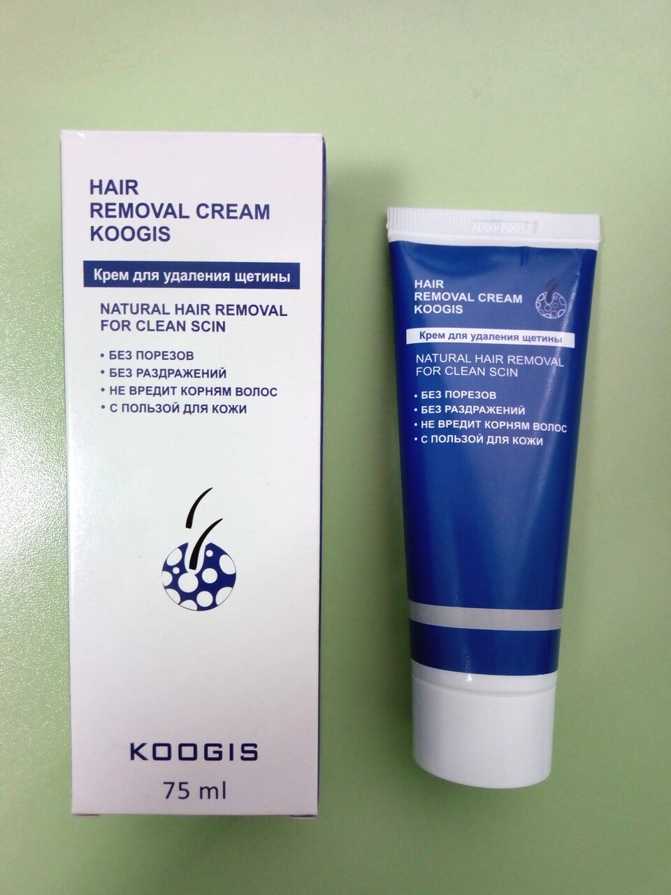 KOOGIS HAIR REMOVAL CREAM — Крем для видалення волосся від компанії Універсальний Інтернет-магазин POPULAR - фото 1