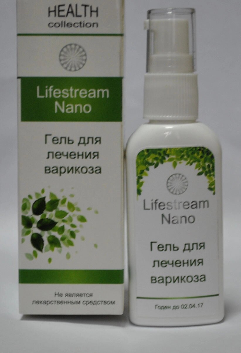 Lifestream nano — Гель для лікування варикозу (Лайфстрим Нано) від компанії Універсальний Інтернет-магазин POPULAR - фото 1