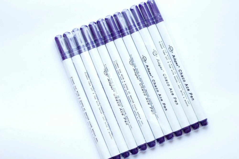 Набір маркерів Pugovichok для фетру та тканини 12 шт. (SUN3938) від компанії Універсальний Інтернет-магазин POPULAR - фото 1