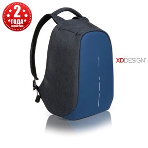 Рюкзак антивор міський XD Design Bobby Compact 14", Diver Blue (P705.535)