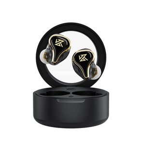 Бездротові навушники Bluetooth KZ SK10 Pro з гібридними випромінювачами (Чорний)