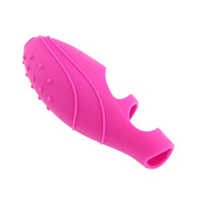 Насадка на палець SUNROZ Dancer Finger Vibrator для сквірту з вібрацією Рожевий (SUN6259)