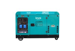 Дизельний генератор INVO DS-13000EA у кожусі, 12/13кВт, 220В