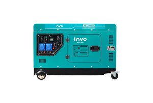 Дизельний генератор INVO DS-11000EA у кожусі, 10/11кВт, 220В