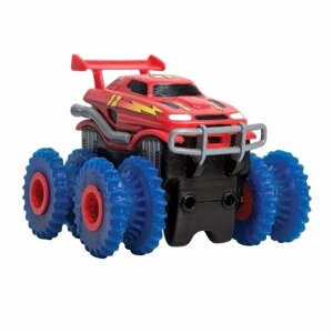 Машинка Trix Trux Monster Truk для канатного дитячого треку монстр-тракі Червона