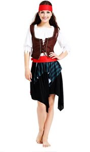 Жіночий костюм Пірата CANDEVER One Size 155-170 см