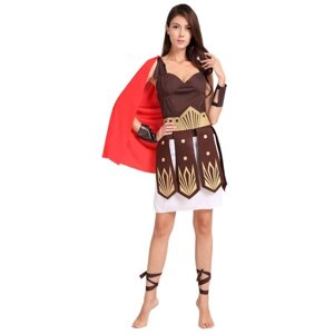 Карнавальний костюм греко-римського лицаря Гладіатора жіночий WSJ300 One Size 160-175 див. Umorden