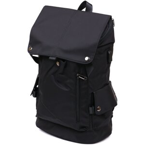 Чоловічий рюкзак із текстилю Vintage 20492 Чорний