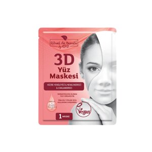 Відновлююча та освітлююча 3D маска-патч для обличчя Rituel de Beaute, 1 шт.