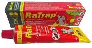 Нетоксичний клей проти гризунів та комах "RaTrap" Papirna Moudry 135 грам Чехія