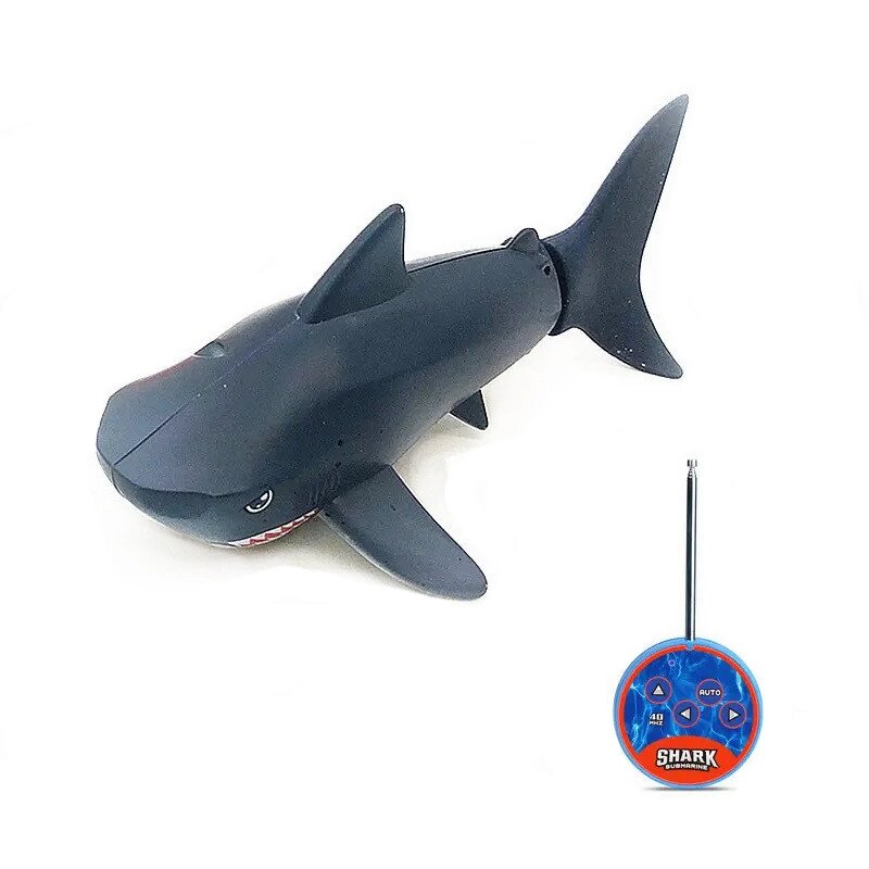 Радіокерована іграшка акула RC Mini Shark 3310H (Синій) від компанії Універсальний Інтернет-магазин POPULAR - фото 1