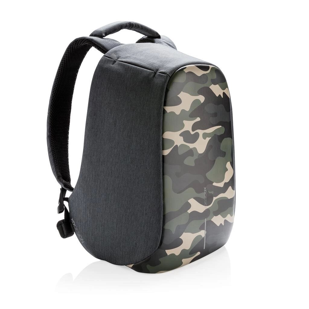 Рюкзак антизлодій міський XD Design Bobby Compact 14", Camouflage Green (P705.657) від компанії Універсальний Інтернет-магазин POPULAR - фото 1