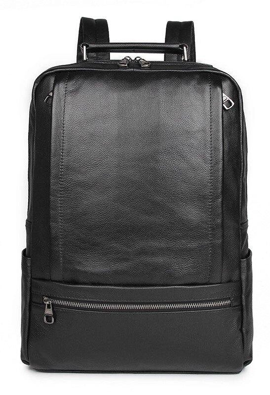 Рюкзак Vintage 14949 шкіряний Чорний від компанії Універсальний Інтернет-магазин POPULAR - фото 1