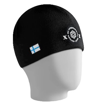 Шапка чоловіча в'язана OXYGON FLAG Фінляндія Чорний One Size (56-60) від компанії Універсальний Інтернет-магазин POPULAR - фото 1