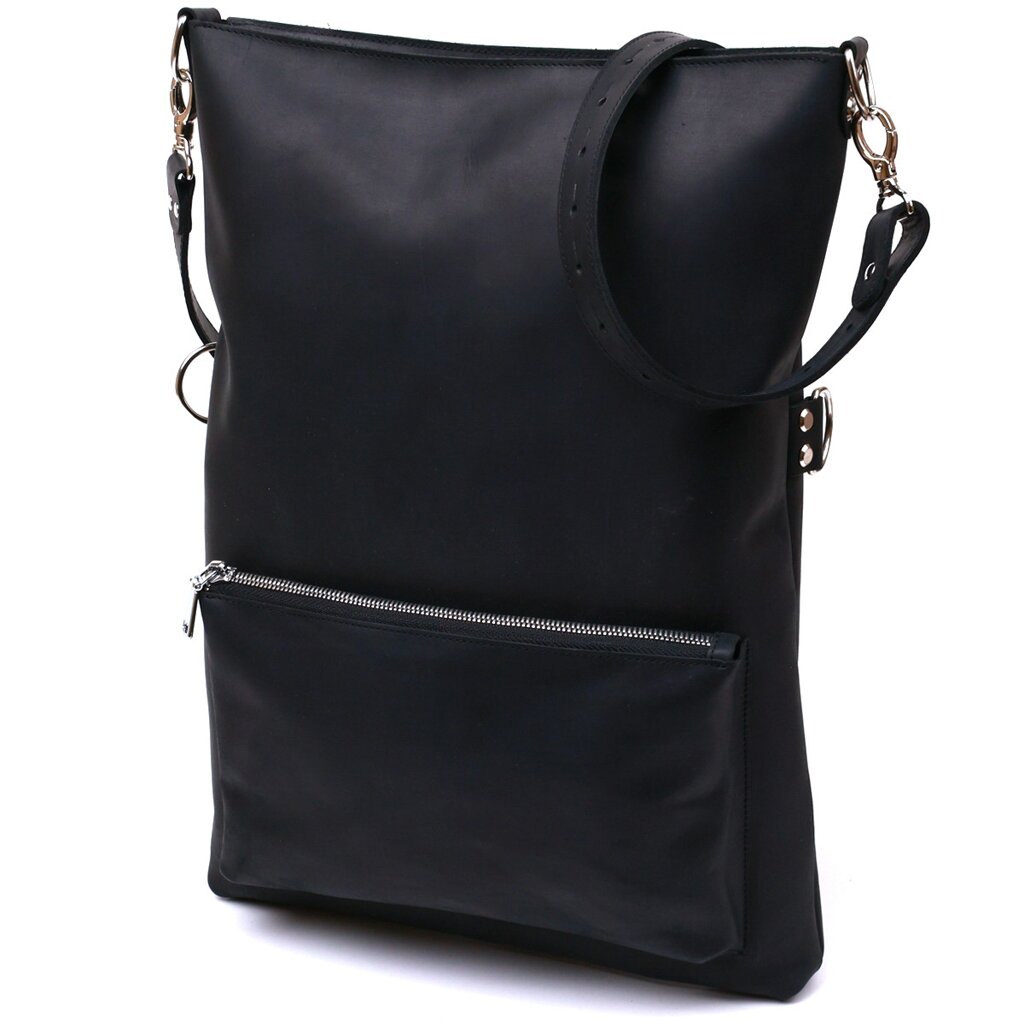 Стильна жіноча сумка Shvigel 16338 Чорний від компанії Універсальний Інтернет-магазин POPULAR - фото 1