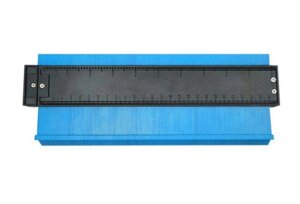 Універсальний вимірювач контуру SUNROZ контурна лінійка 25см Синій (5653)