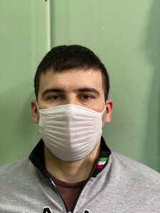 Захисна тришарова флізелінова маска, 10 шт. Paskat Україна