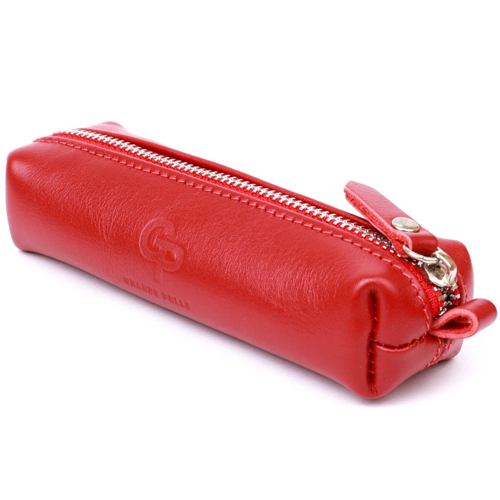 Жіноча шкіряна ключниця GRANDE PELLE 11341 Червоний від компанії Універсальний Інтернет-магазин POPULAR - фото 1