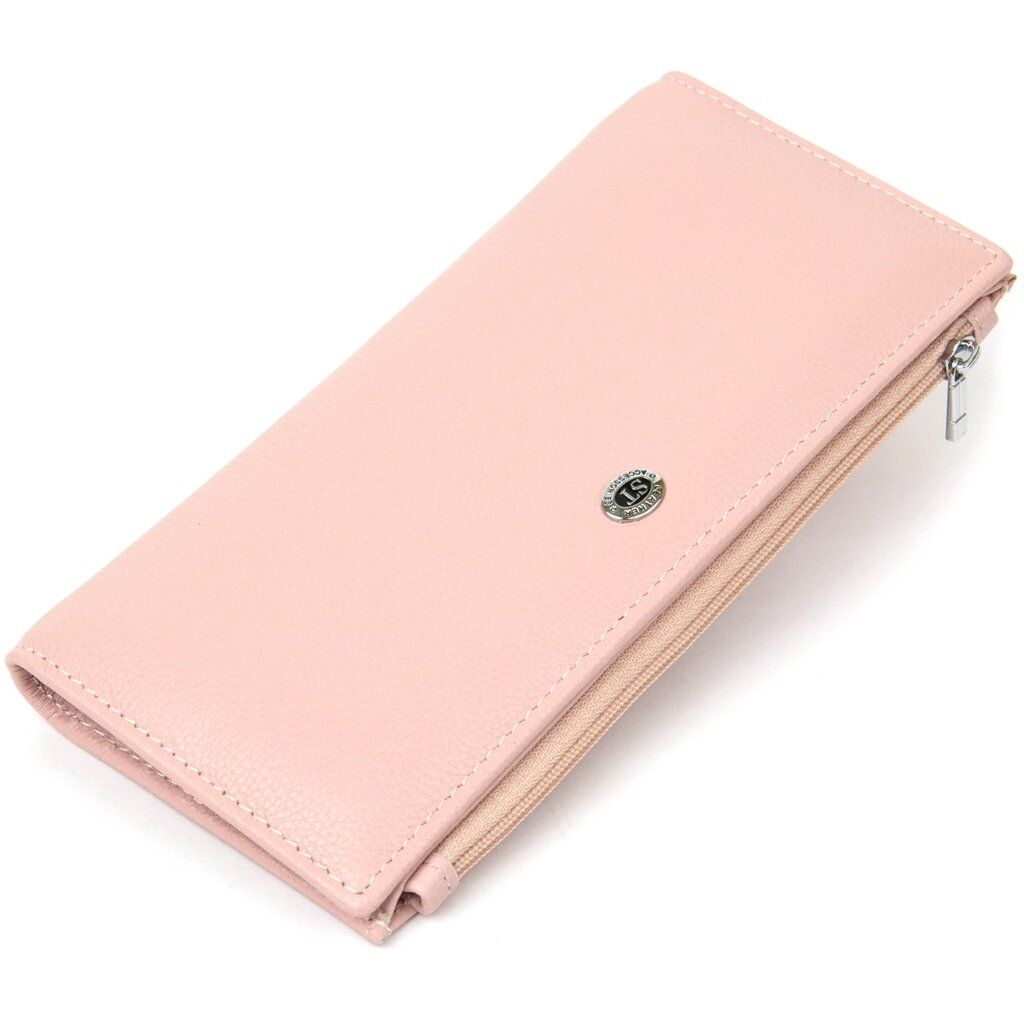 Жіночий гаманець із натуральної шкіри ST Leather 19383 Рожевий від компанії Універсальний Інтернет-магазин POPULAR - фото 1