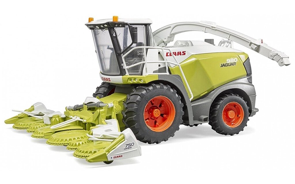 Іграшка комбайн Claas 980 кормозбиральний Bruder (02134) від компанії ТОВ "Нью Лайн Груп" - фото 1