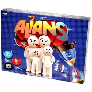 Настільна гра Alians Danko Toys G-ALN-01U Альянс хто я? 280 карток пазли