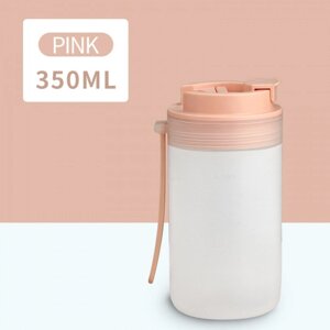 Портативна пляшка для напоїв Japanese 350 мл - рожева