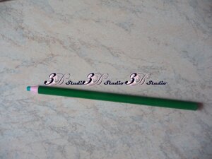 Олівець портновський для нанесення розмітки на тканину зелений
