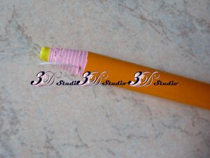 Олівець портновський для нанесення розмітки на тканину жовтий