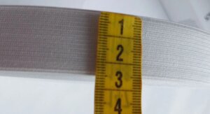 Гумка еластична швейна 25 мм біла