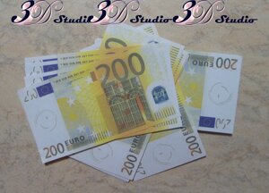 Сувенірні гроші 200 євро